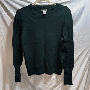 H&M Forest Green Crewneck Sweater